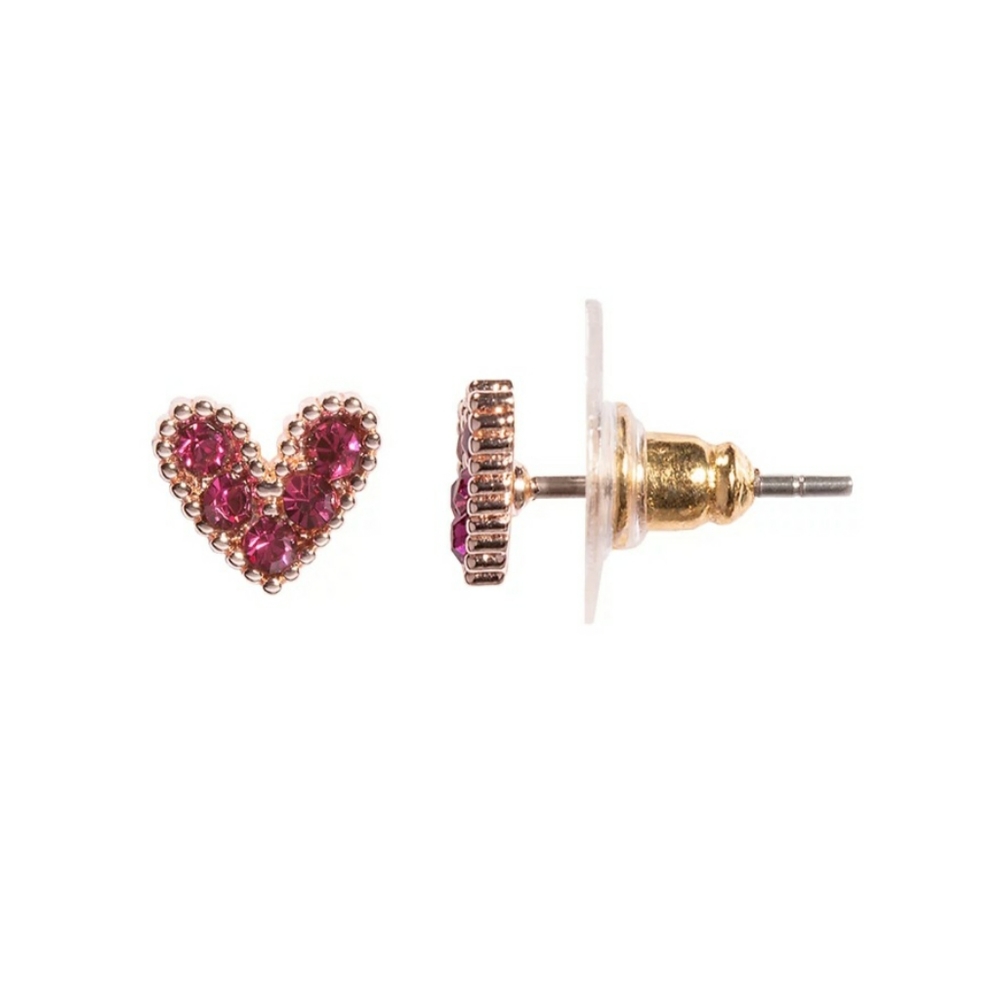 NWT- heart studs